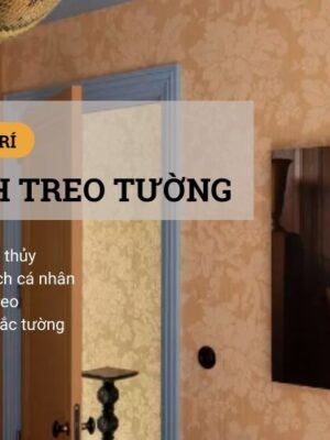 Cách bố trí tranh treo tường