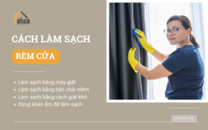 Cách làm sạch rèm cửa