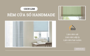 Cách lắp rèm cửa sổ handmade