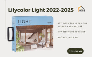 Giấy dán tường Nhật Bản Lilycolor Light 2022-2025