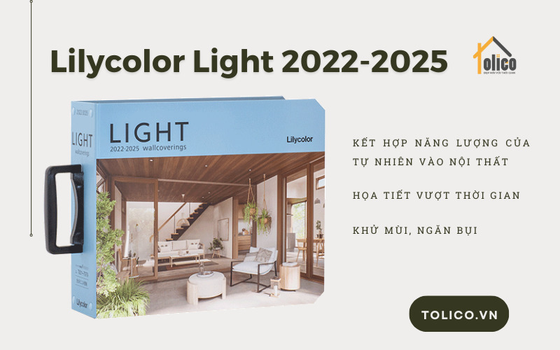 Giấy dán tường Nhật Bản Lilycolor Light 2022-2025