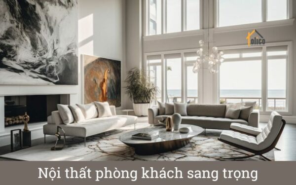 Nội thất phòng khách sang trọng