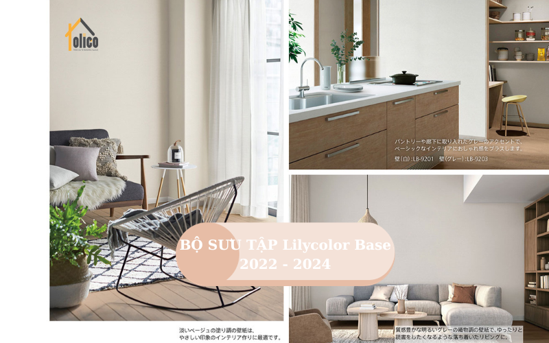 Giấy dán tường Nhật Bản Lilycolor » Nội thất kiến trúc 3D.com.vn Giấy dán tường Nhật Bản Lilycolor