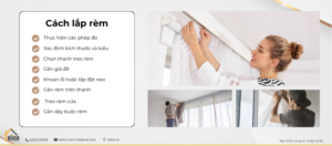 Cách lắp rèm cửa