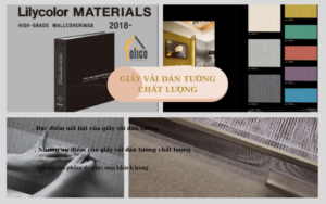 Giấy vải dán tường chất lượng