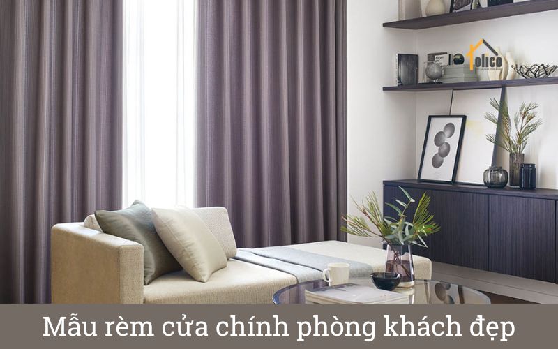 Mẫu rèm cửa chính phòng khách đẹp » Nội thất kiến trúc 3D.com.vn Mẫu rèm cửa chính phòng khách đẹp