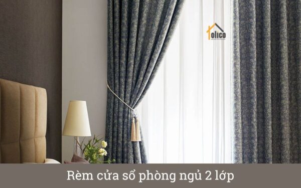 Rèm cửa sổ phòng ngủ 2 lớp