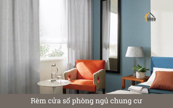 Rèm cửa sổ phòng ngủ chung cư
