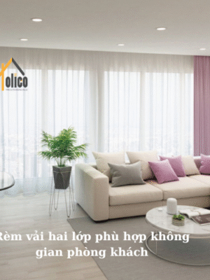 Rèm vải hai lớp