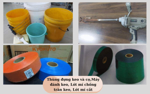 Dụng cụ thi công giấy dán tường