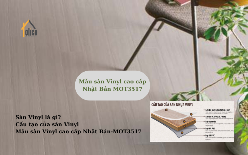 Mẫu sàn Vinyl cao cấp Nhật Bản