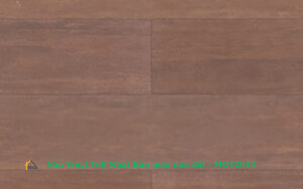 Sàn Vinyl Toli Nhật Bản màu nâu đất - MOT2013