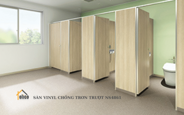SÀN VINYL CHỐNG TRƠN TRƯỢT NS4861