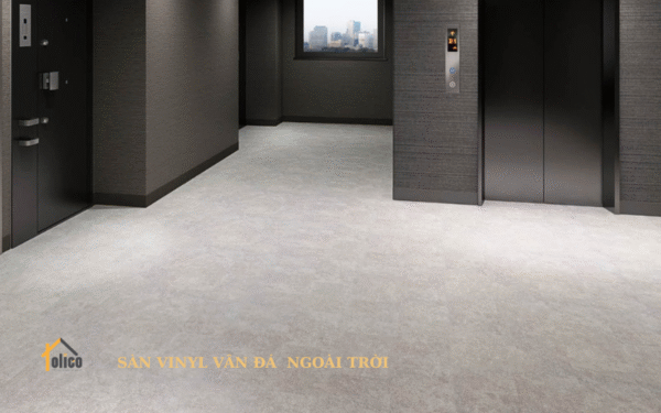 SÀN VINYL VÂN ĐÁ NGOÀI TRỜI