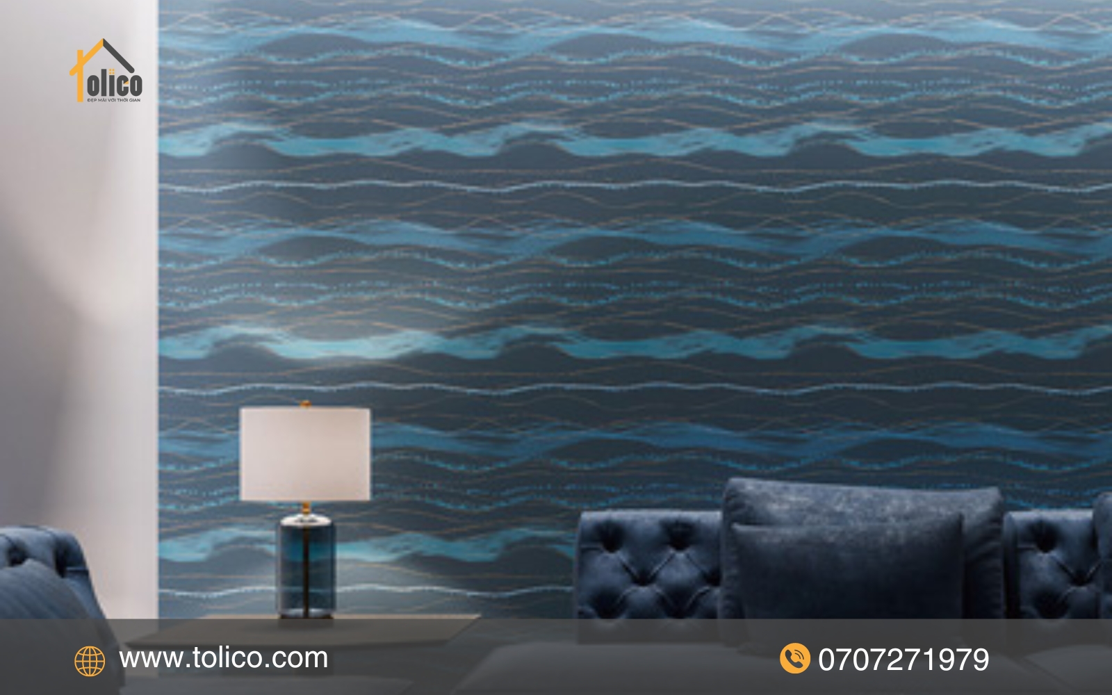 Giấy dán tường phòng khách chung cư hiện đại » Nội thất kiến trúc 3D.com.vn » Nội thất kiến trúc 3D.com.vn Giấy dán tường phòng khách chung cư hiện đại