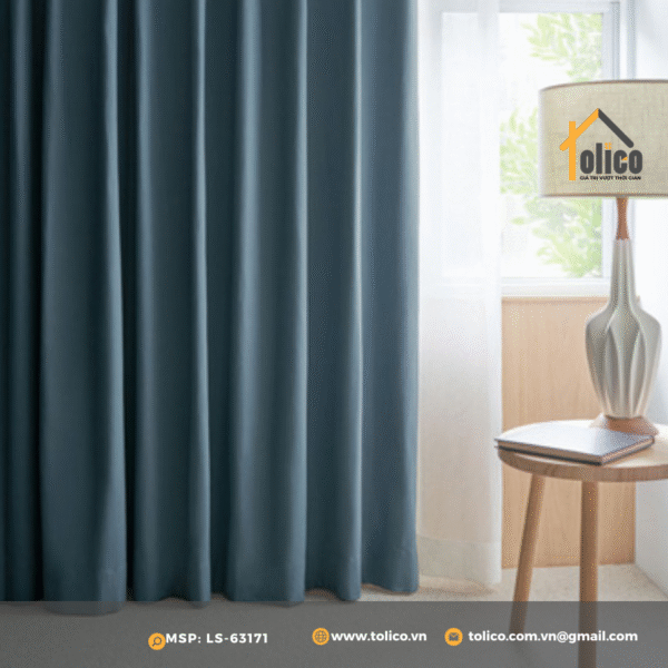 Rèm vải Nhật Bản Một màu LS-63171