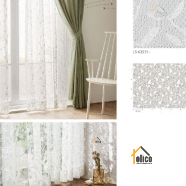 Rèm vải Nhật Bản cao cấp LS-63231