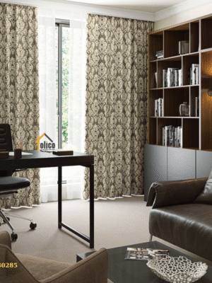 Rèm vải Nhật Bản cao cấp cổ điển TKF30285