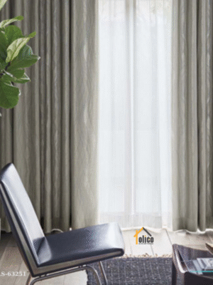Rèm vải Nhật Bản họa tiết LS-63251