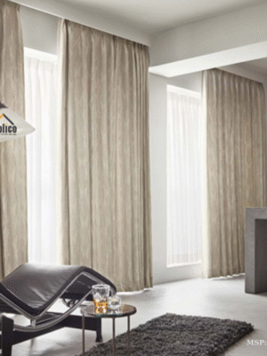 Rèm vải Nhật Bản họa tiết LS-63323