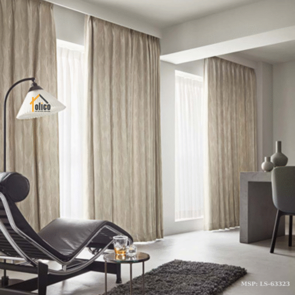 Rèm vải Nhật Bản họa tiết LS-63323