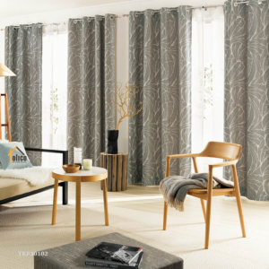Rèm vải họa tiết cao cấp TKF30102