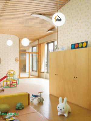 giấy dán tường sắc màu cho bé LW-162